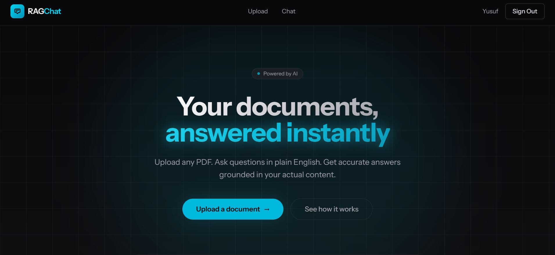 RAGChat - AI-Powered Document Intelligence